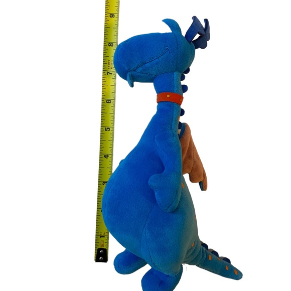 Disney Store Plush Dragon Doc McStuffins Stuffy Blue 9" - Picture 2 of 5
